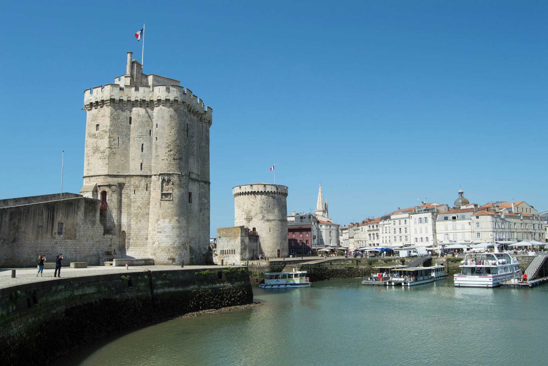 Les tours du Vieux-Port de La Rochelle