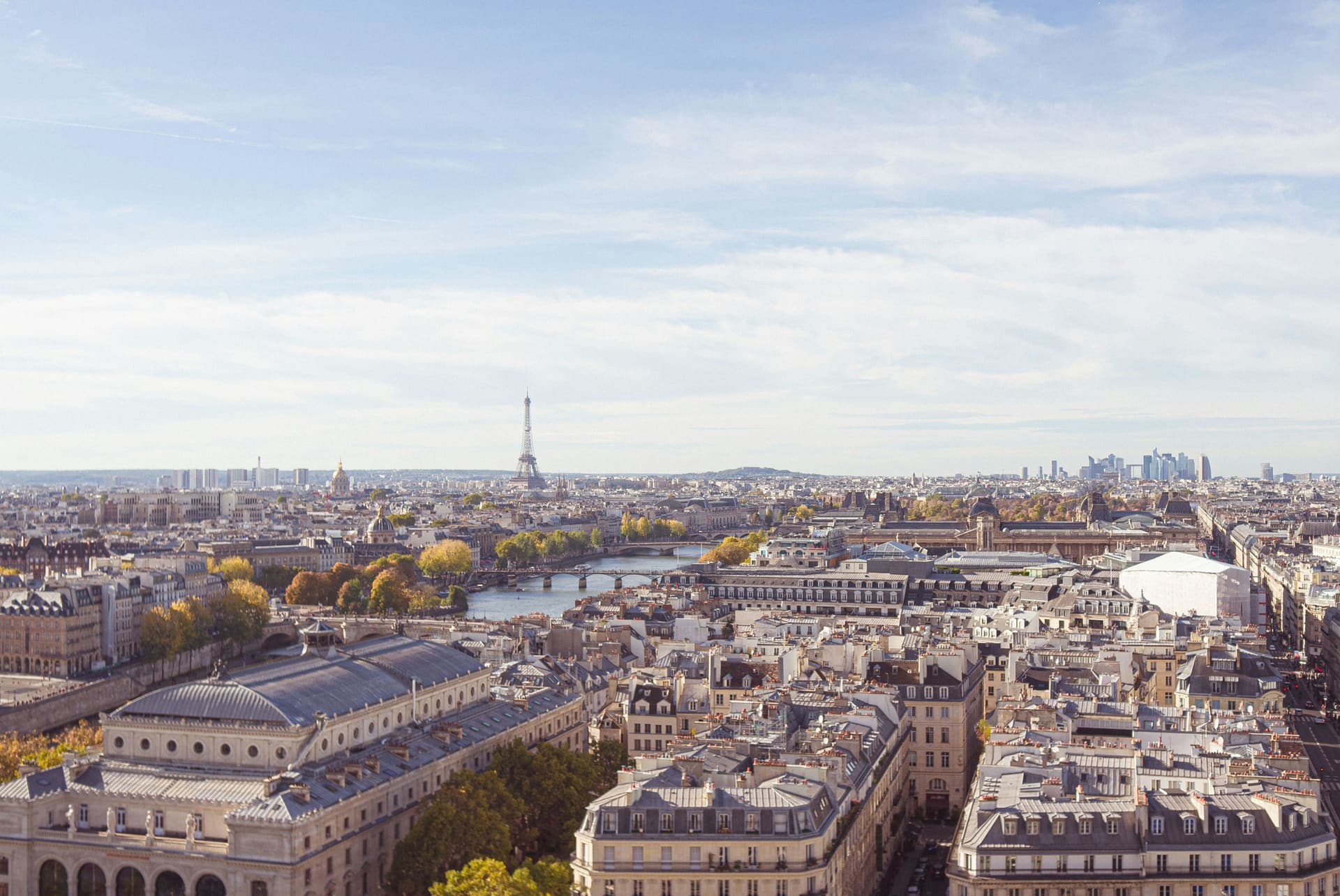 Toits de Paris et tour Eiffel